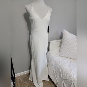 Infinite Glory White Maxi Dress